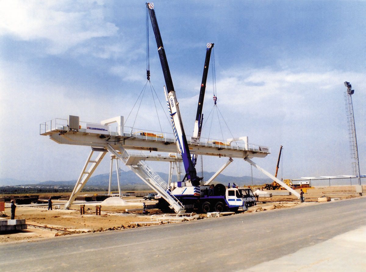 Hochtief 10tn Full Gantry Cranes