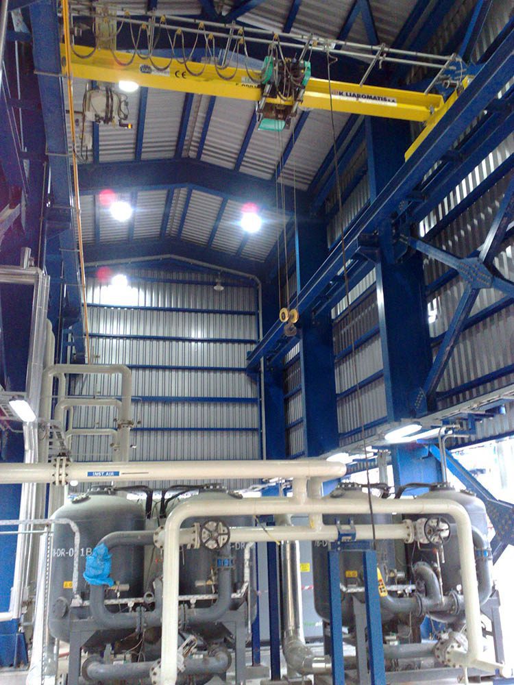 Hellenic Petroleum Ex 5tn Top Running Crane