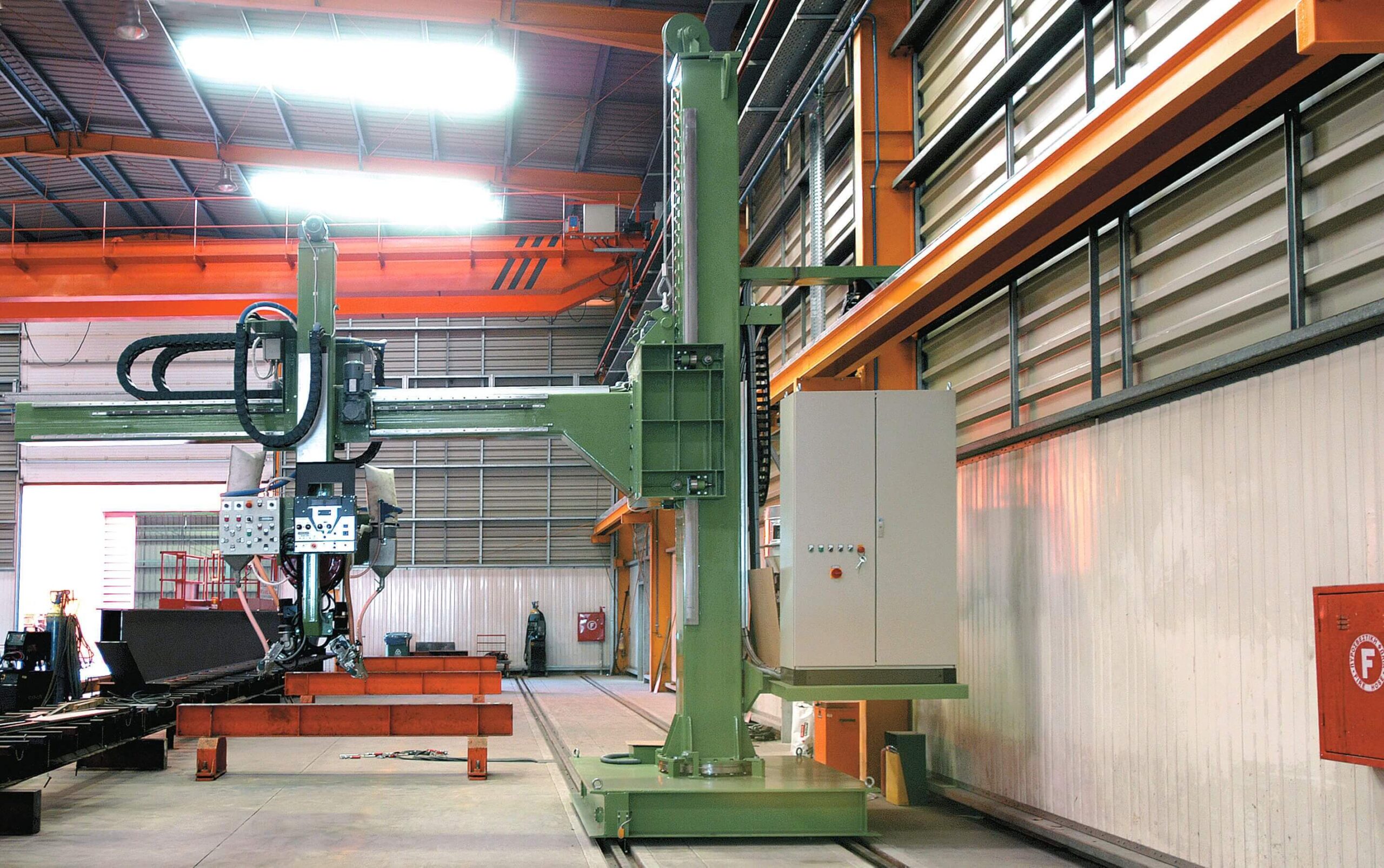 Welding Line For Box Girders and Beams