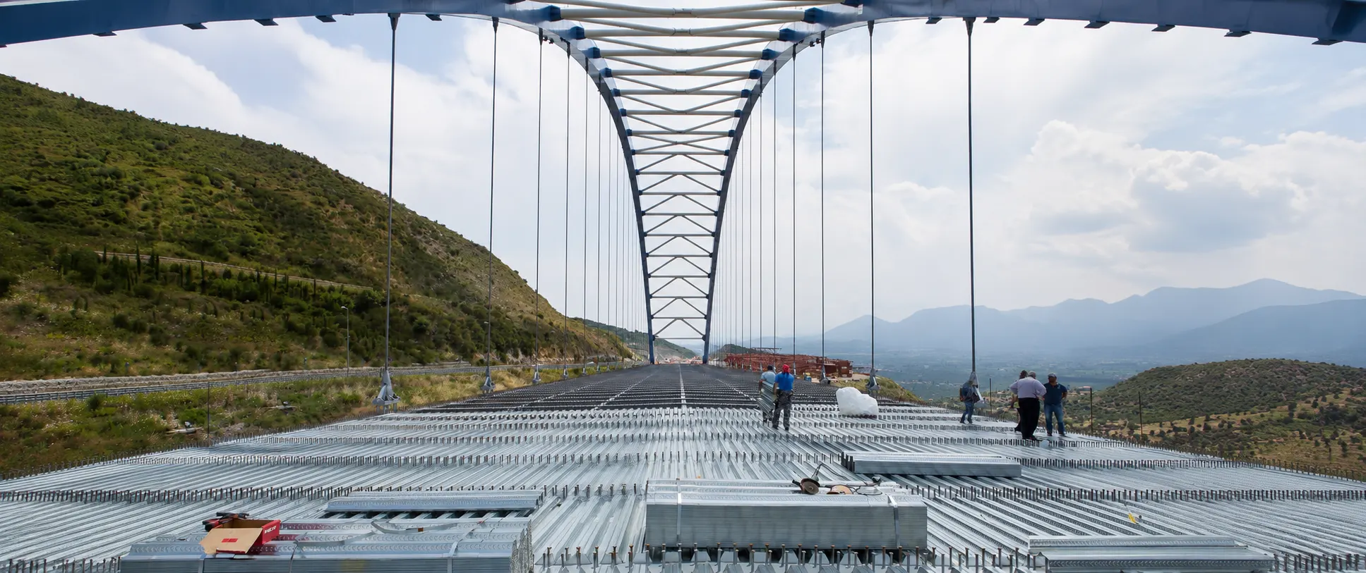 Steel Bridge Construction Israel