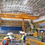 Top Running Cranes of Double Girders 16+10tn X 32.4m / 32 tn X 28.4m & 20tn X 24.4m – Teka Systems
Επικαθήμενες Γερανογέφυρες Διπλών Φορέων 16+10tn X 32.4m / 32 tn X 28.4m & 20tn X 24.4m – Teka Systems Top Running Cranes of Double Girders